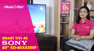 Đánh giá Smart Tivi Sony 4K HDR 60 inch KD-60X8300F - Đỉnh cao công nghệ