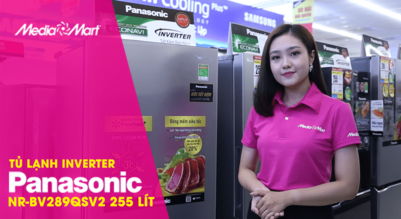 Đánh giá tủ lạnh Panasonic NR-BV289QSV2 255 Lít Inverter - Cấp đông mềm tiện lợi