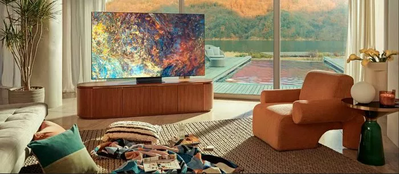 Dòng sản phẩm TV cao cấp Neo QLED 2021 của Samsung giá thấp nhất gần 40 triệu đồng