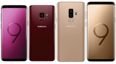 Galaxy S9 và S9+ có thêm hai màu mới