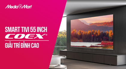 Giải trí đỉnh cao với Smart Tivi Coex 4K 55 inch 55UT7000XG Google TV