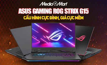 Laptop Asus Gaming ROG Strix G15 G513IH-HN015W: Cấu hình cực đỉnh, giá cực mềm
