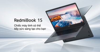 Laptop RedmiBook 15 tại Việt Nam: Chip Intel Core i thế hệ 11, giá từ 12,99 triệu đồng