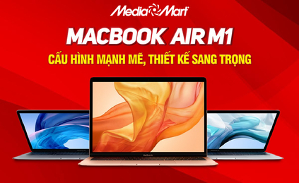 Macbook Air M1 - Cấu hình mạnh mẽ, thiết kế sang trọng