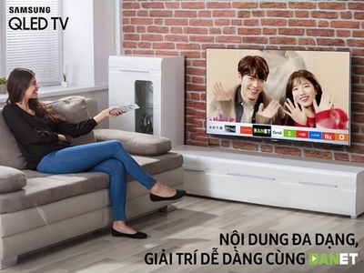 Mang cả rạp phim vào phòng khách với TV QLED