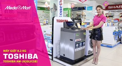 Máy giặt 8.2 kg Toshiba AW-J920LV (SB): Giá rẻ cho mọi nhà
