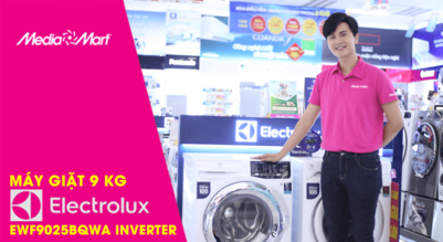 Máy giặt 9 Kg Electrolux EWF9025BQWA Inverter - Dòng máy giặt chăm sóc tối ưu