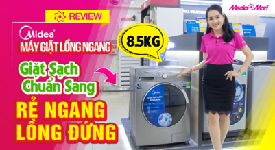 Máy giặt Aqua 10Kg AQW-FR100ET.S - Khử mùi, kháng khuẩn