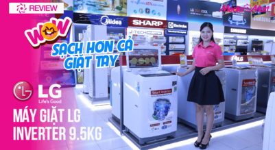 Máy giặt LG Inverter 9.5kg T2395VS2W - Giặt sơ tự động