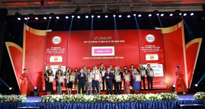 MediaMart được vinh danh 'Top 10 nhà bán lẻ uy tín Việt Nam' trong 3 năm liên tiếp