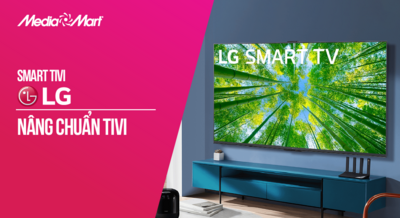 Nâng chuẩn Tivi với Smart TV LG 55 inch 55UQ8000PSC