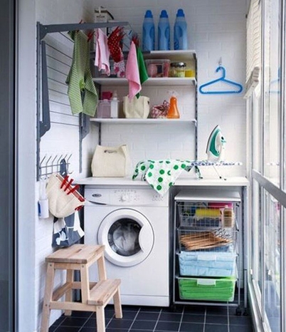 Những vị trí xấu không nên đặt máy giặt trong nhà