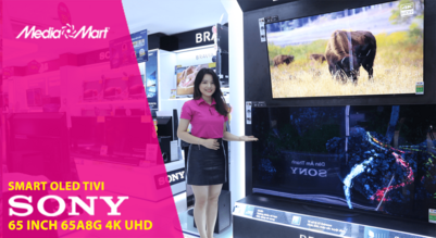 OLED TV 4K 65 inch Sony 65A8G: Hình ảnh sắc nét - Âm thanh xứng tầm