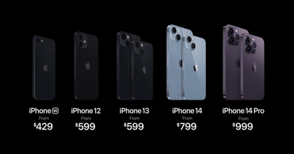 Pin 3 mẫu iPhone 14 “trâu” hơn iPhone 13, giá tăng tinh vi