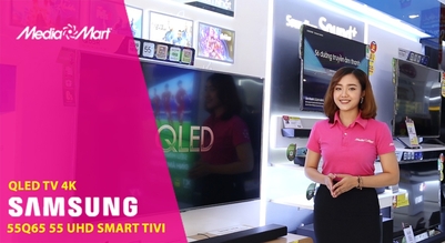 QLED TV 4K Samsung 55 inch QA55Q65R - Đơn giản mà nổi bật