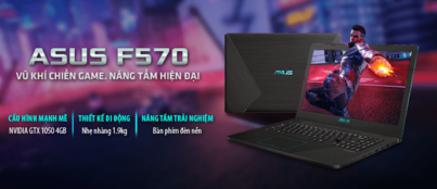 Ra mắt ASUS F570 – Laptop gaming đầu tiên của ASUS trang bị nền tảng AMD Ryzen Mobile