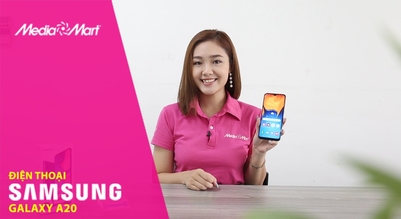 Samsung Galaxy A20 - Rẻ, đẹp, pin khủng