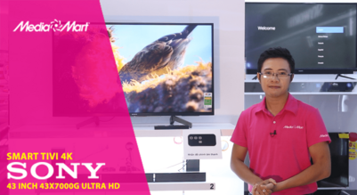 Smart Tivi 4K 43 inch Sony 43X7000G - Âm thanh sống động, hiệu ứng đa chiều