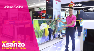 Smart Tivi 4K Asanzo 55 inch 55AU7900: Giá rẻ, chất lượng tốt