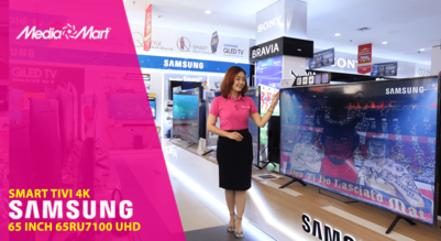 Smart Tivi 4K Samsung 65 inch 65RU7100 - Lựa chọn hoàn hảo cuối năm