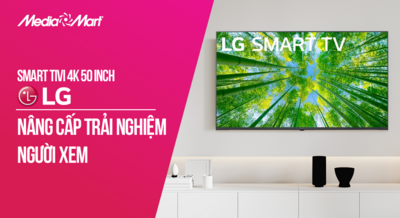 Smart Tivi LG 4K 50 inch 50UQ8000PSC: Nâng cấp trải nghiệm người xem