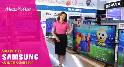 Smart Tivi Samsung 4K 55 inch 55NU7090 - Hàng hot, quà ngon
