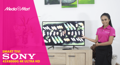 Smart Tivi Sony 4K 43 inch 43X8000G - Giá tốt, chất lượng tốt