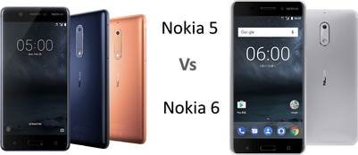 So sánh Nokia 5 và Nokia 6: cấu hình, tính năng, camera, pin, giá cả