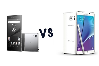So sánh Sony Xperia Z5 Premium và Samsung Galaxy Note 5