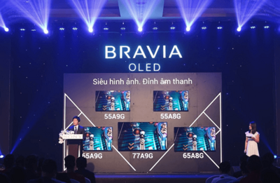Sony giới thiệu TV OLED A9G Master Series