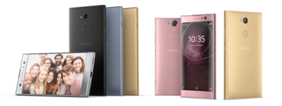 Sony Xperia ra mắt XA2, XA2 Ultra và L2: cảm biến vân tay mặt lưng, pin trên 3.200 mAh