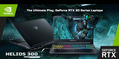 Tháng 7 này, Acer ra mắt quái vật gaming Predator Helios 300 2021: CPU Intel thế hệ 11 mới nhất, GPU RTX 30 Series