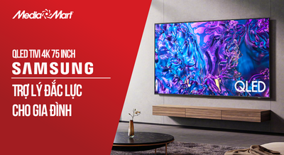 Trợ lý đắc lực cho cả gia đình: QLED Tivi 4K Samsung 75Q70D 75 inch Smart TV