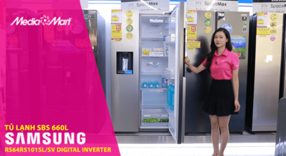 Tủ lạnh SBS Samsung 617L RS64R5101SL/SV, tủ lạnh của sự đẳng cấp và hện đại