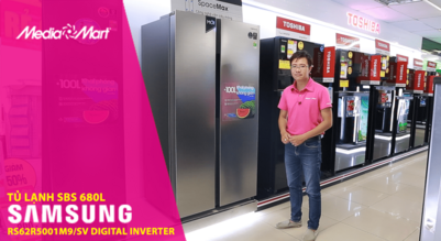 Tủ lạnh Side by side 680L SamSung RS62R5001M9/SV Digital Inverter – Tiết kiệm điện tối ưu
