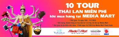 Với hóa đơn chỉ 1,5 triệu, Du lịch Thái Lan cùng Media Mart