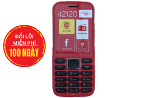 Điện thoại Itel IT2120 Black Red