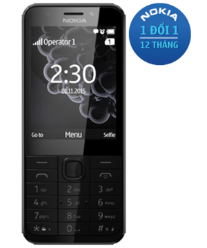 Điện thoại Nokia N230 (Dark silver)