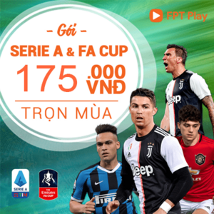 FPT Play - Gói Serie A & FA Cup 2019-2020 trọn mùa