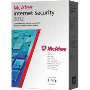 McAfee Internet Security 2012 - 3USER 1Y