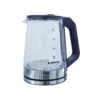 Ấm siêu tốc thủy tinh 1.8 lít Coex CK-5110G 1500W