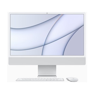 Apple iMac 2021 4.5K Retina 24-inch(MGPC3)(Apple M1/8-Core CPU/8-Core GPU/8GB/256GB SSD/24