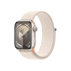 Apple Watch S9 GPS 41mm viền nhôm dây vải  màu Trắng Starlight