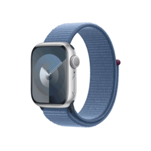 Apple Watch S9 GPS + Cellular 45mm viền nhôm dây vải màu xanh winter blue
