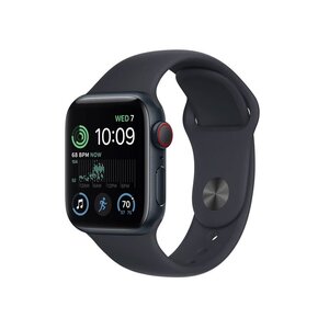 Apple Watch SE 2 GPS + Cellular 40mm dây cao su đen (MNPL3VN/A)