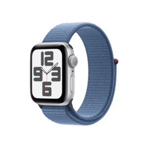 Apple Watch SE 2023 GPS 40mm viền nhôm dây vải màu Winter Blue