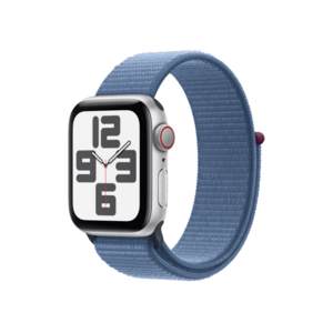 Apple Watch SE 2023 GPS + Cellular 40mm viền nhôm dây vải màu xanh winter blue
