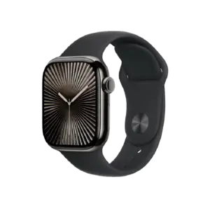 Apple Watch Series 10 42mm 4G Viền Titan Dây Cao Su Size M/L màu Titan tự nhiên MWXE3SA/A