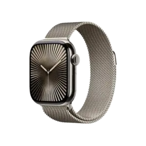 Apple Watch Series 10 42mm 4G Viền Titan Dây Thép màu Titan tự nhiên MWXF3SA/A