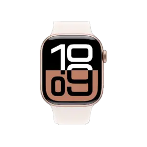 Apple Watch Series 10 42mm (GPS) Viền Nhôm Dây Cao Su Size M/L Hồng MWWJ3SA/A